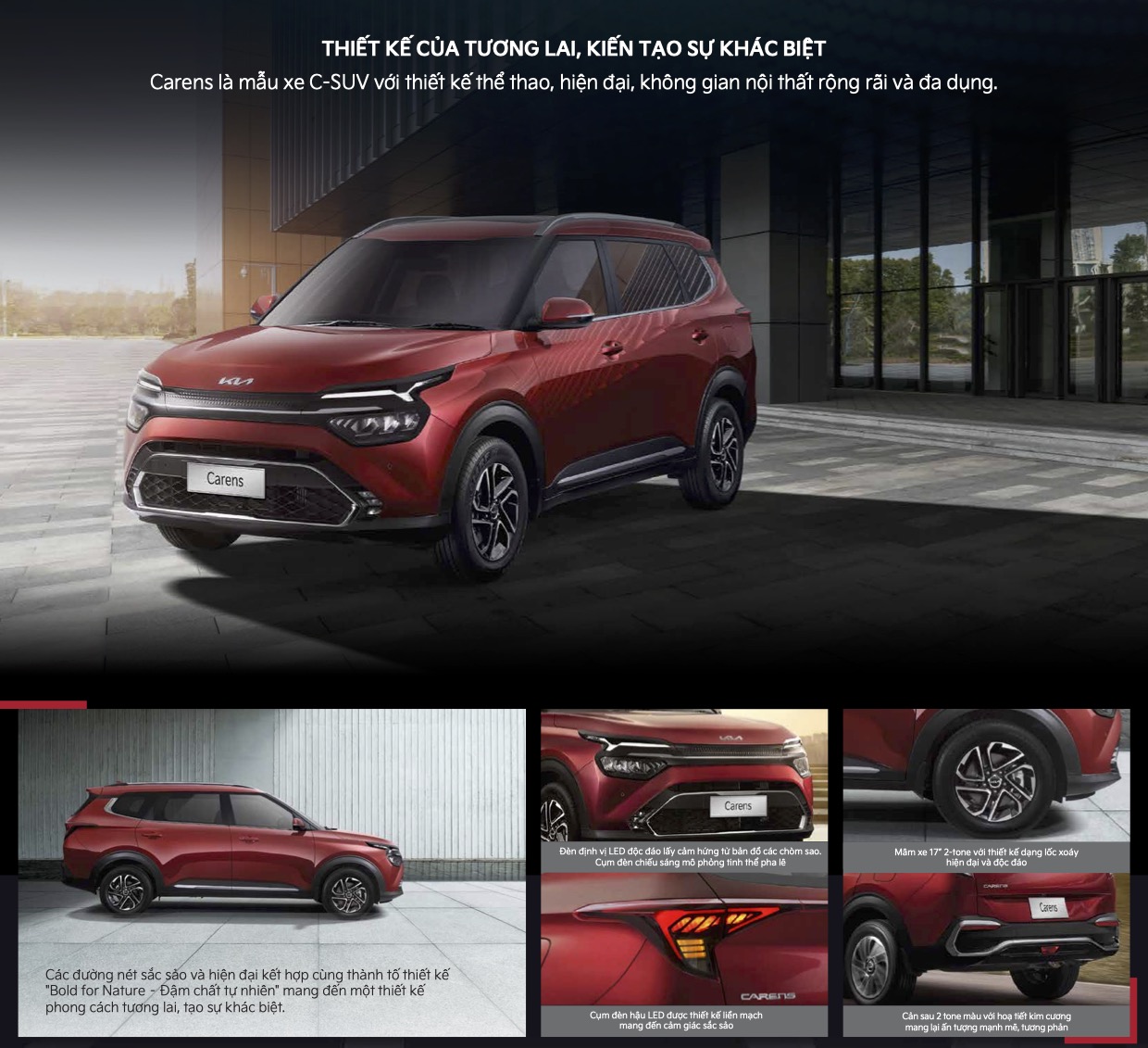 Ngoại thất KIA Carens 03