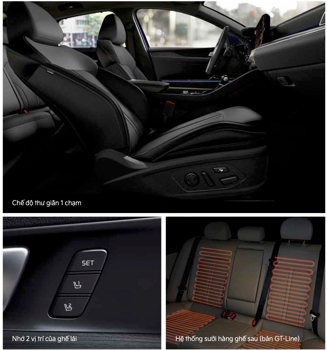 Nội thất KIA K5