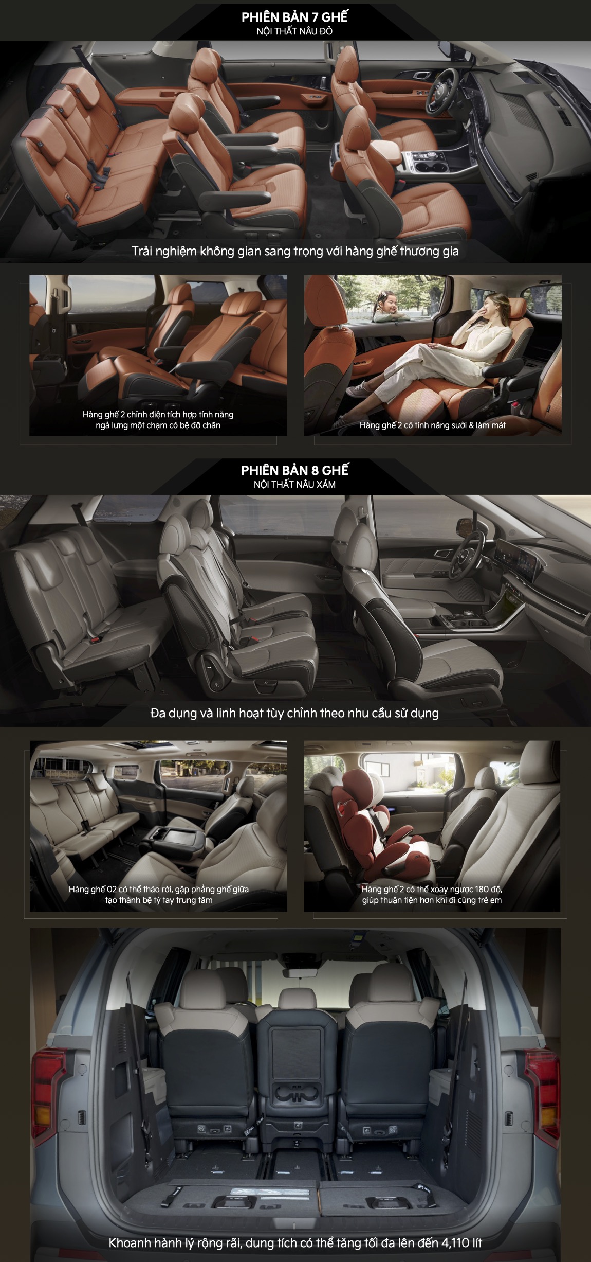 Nội thất New KIA Carnival 02