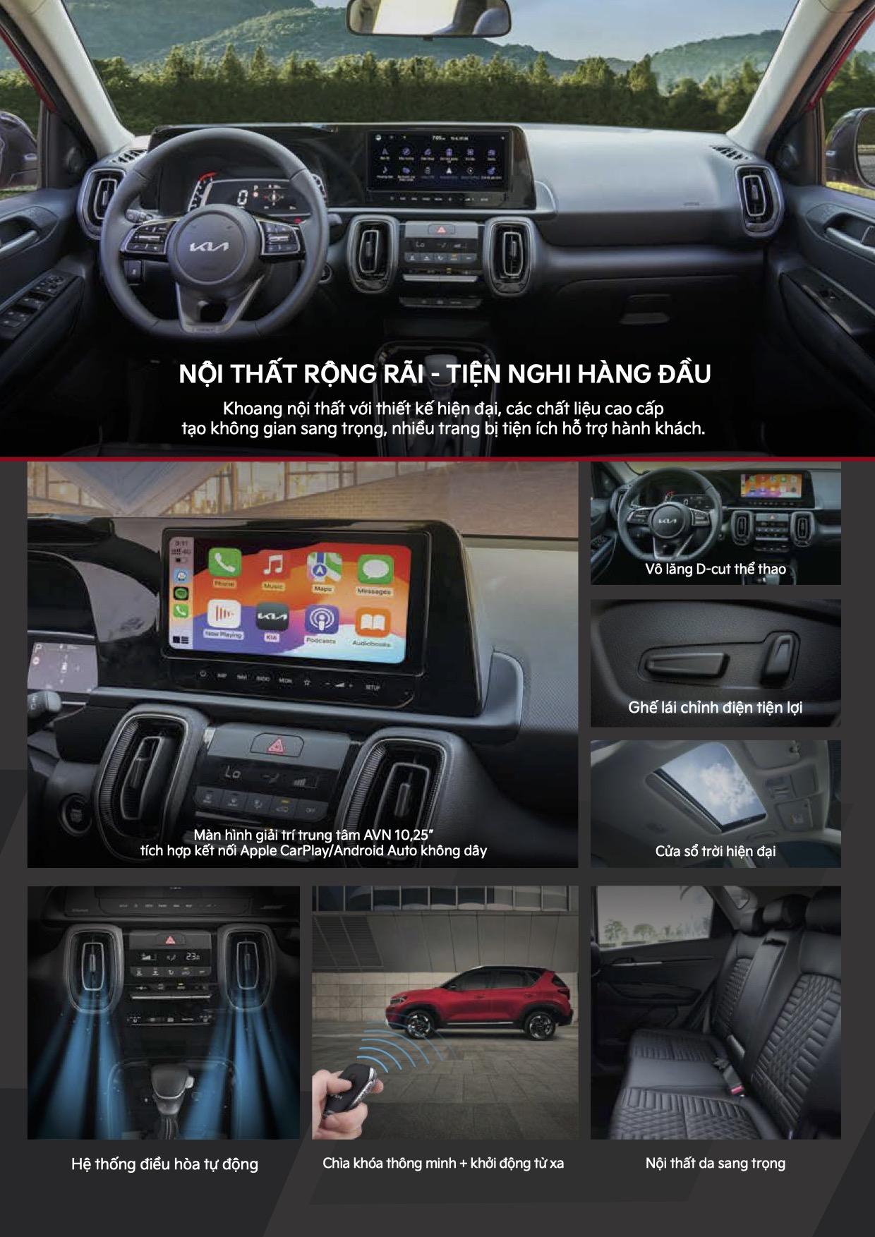 Nội thất New KIA Sonet 01