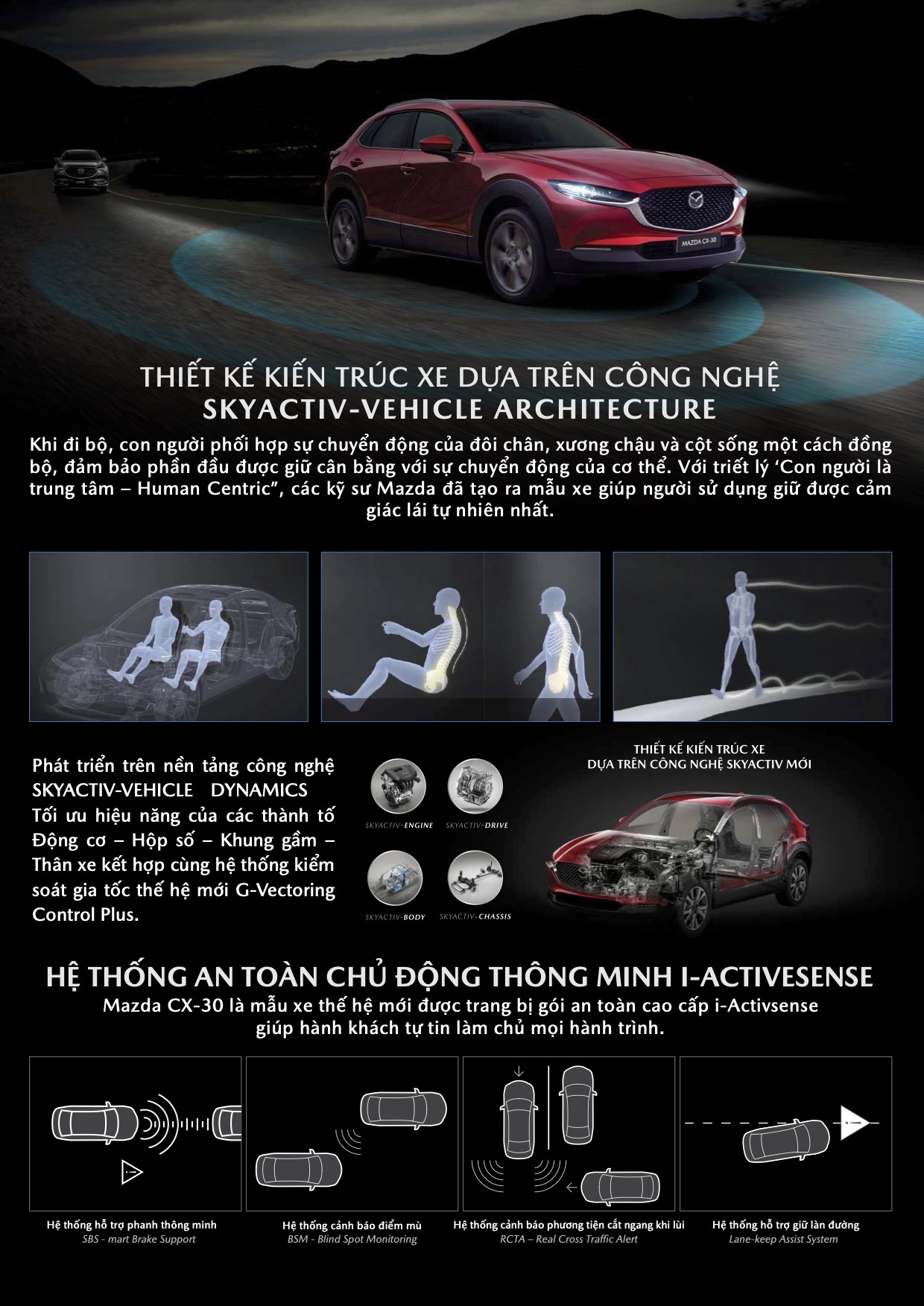 Vận hành và an toàn Mazda CX-30