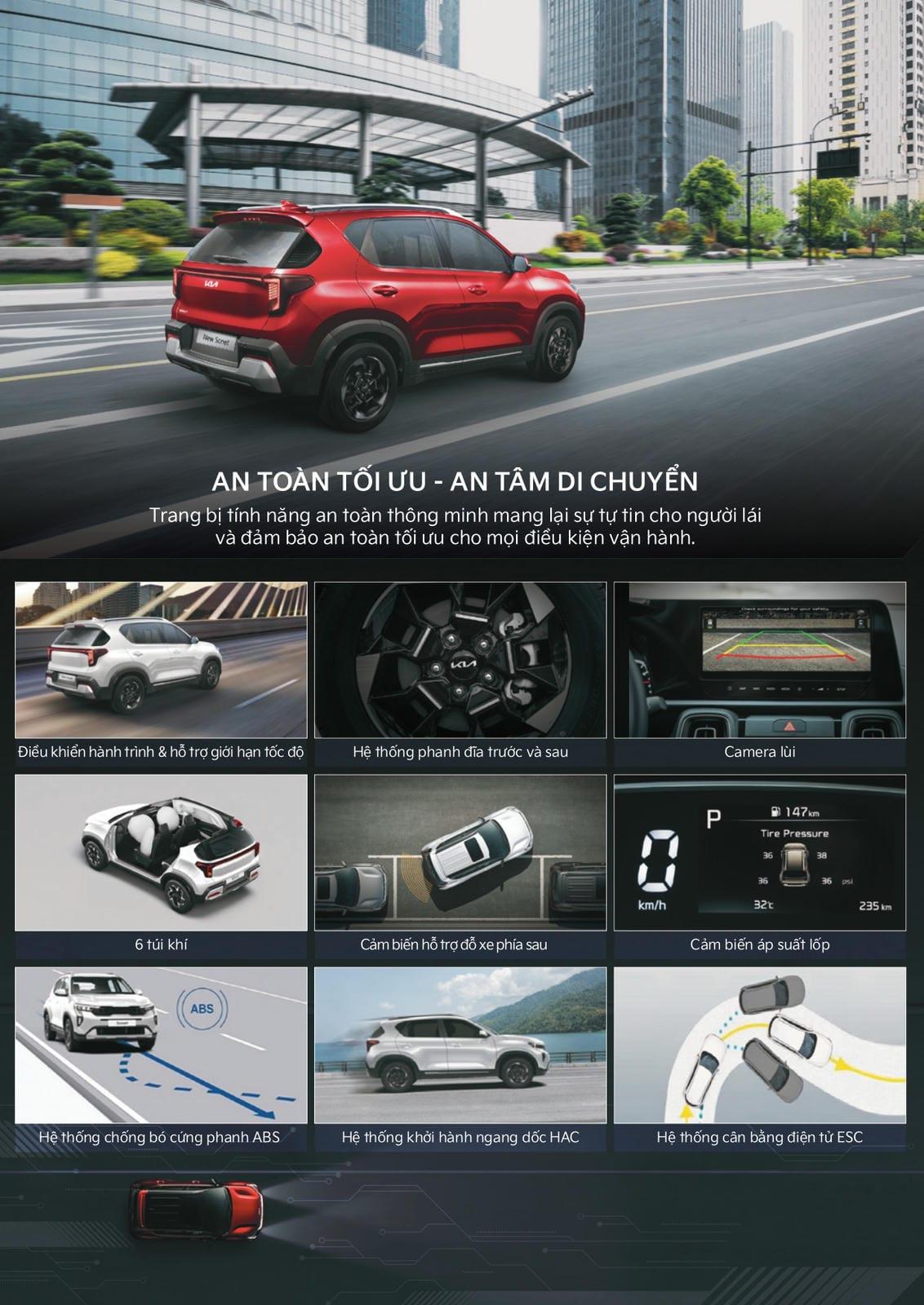 An toàn New KIA Sonet